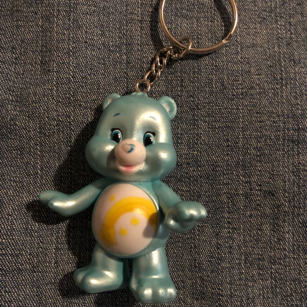 Wish care bear keychain